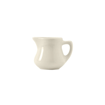 Tuxton BER-055 China Creamer, 5.5 oz., Ivory, 12/Case - Default Title