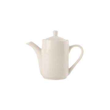 Tuxton BET-1305 China Tea Pot, 13 oz., Ivory, 6/Case - Default Title