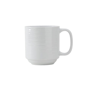 Tuxton FPM-115 Pacifica China Mug, 11.5 oz., 24/Case - Default Title