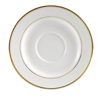 CAC China GRY-2 Golden Royal Porcelain Saucer, 5 3/4" Diameter, 36/Case - Default Title