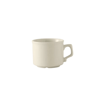 Tuxton HP1-04A TuxCare Healthcare China Tea Cup, 8.25 oz., Ivory, 36/Case - Default Title