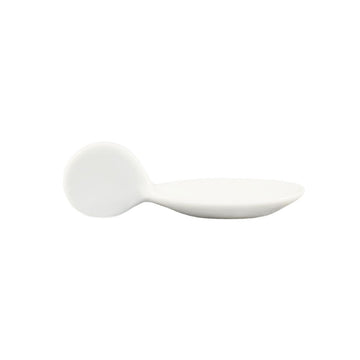 CAC China PTS-40 Porcelain Spoon, 1 1/2" x 4", 120/Case - Default Title