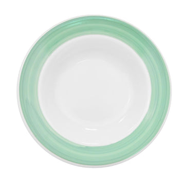 CAC China R-115-G Rainbow Stoneware Pasta Bowl, 24 oz., 12/Case - Default Title