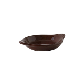 Tuxton Accessories Decorated China Shirred Egg Dish, 9 oz., 12/Case - Brown