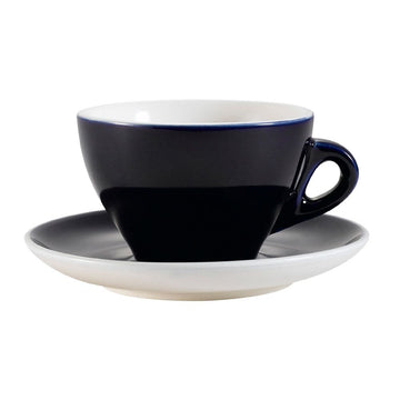 CAC China E-11-CBU Venice Porcelain Cup, 11 oz., Blue, 24/Case - Default Title