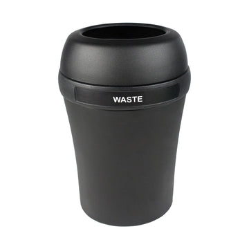 Busch Systems 100906 Infinite Decorative Trash Can, 37.5 gal., Black - Default Title