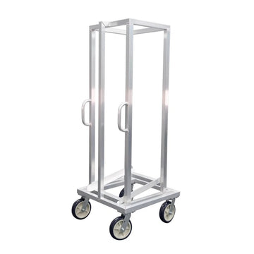 New Age Industrial 50112 Aluminum Sheet Pan Truck, 140 Pans, Silver - Default Title