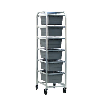 New Age Industrial 6263KD Economy Series Aluminum Lug Dolly, 18 7/8" Long, Silver - Default Title