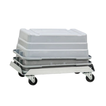 New Age Industrial 99251 Aluminum Lug Dolly, 17" x 26", Silver - Default Title