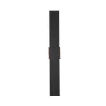 Waylen LED Outdoor Wall Sconce Black by Lighting Design – 119, Iron, Black, Model OD506W34BK