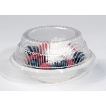 Dinex DX11880174 Polystyrene Lid, 5.75 oz., Clear, 500/Case - Default Title