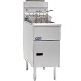 14" Gas Fryer by Pitco – Stainless Steel, Model SG14-S LP