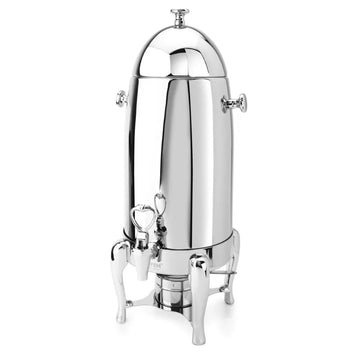 Eastern Tabletop Ballerina Stainless Steel Coffee Chafer Urn, 5 gal. - Silver