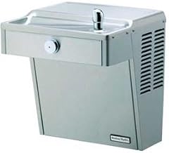 Hvr-L/R Wall Mount, ADA, Vandal-Resistant, Non-Filtered, Non-Refrigerated, Stainless Halsey Taylor Cooler