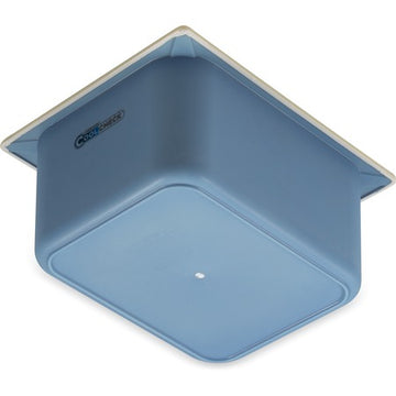 Dinex ABS Plastic Food Pan, White - 1/2 Size