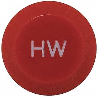 Chicago Faucets Button, Hot Water