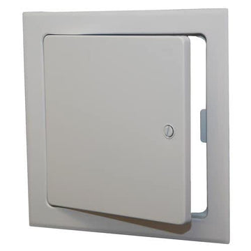 Access Door by Acudor – 16"L x 16"W x 4"H, Galvanized Steel, White, Model Z91212SCWH