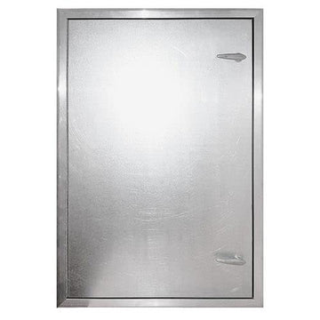 Walk Through Access Door by Acudor – 42"L x 31"W x 4"H, Galvanized Steel, Mill, Model WD2436