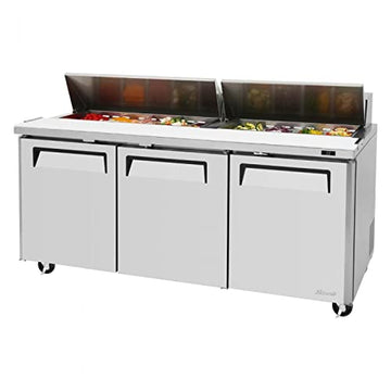3-Door Sandwich Salad Prep Table 19-CU.ft. MST-72-N by Turbo Air – 19.0 cubic_feet