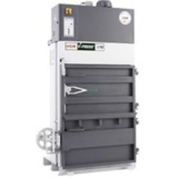V-Press 610 Vertical Baler by HSM – Cardboard, Beige, Model HSM6110