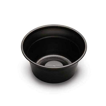 Cup Polystyrene Black All Purpose Round Cup by D and W Fine Pack – Polystyrene (PS), Pack of 1000, Model CF755-080