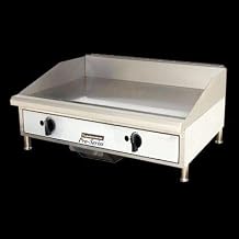 Toastmaster TMGM24 24" Stainless Steel Griddle, Gas, Countertop, Natural Gas