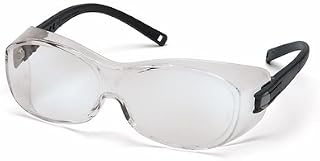 Pyramex S3510SJ OTS Safety Glasses Clr Uncoated Wear Over your Glasses (12 Pair)