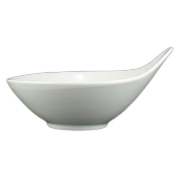 Ventana Eclipse Bowl by Vertex China – 6.0 ounces, Porcelain, Porcelain White, Pack of 36, Model AV-E5