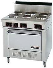 Garland SS686 Sentry Series Electric 36" Restaurant Range with (6) High Performance Sealed Element Burners & (1) Standard Oven