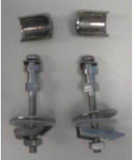 Duravit Hinge 0061661000 Chrome, Fixings for seat and Cover 006961, Stainless Steel