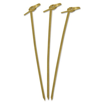 Paper Knotted Bamboo Pick by Royal – Bamboo, Beige, Model R803 /DM