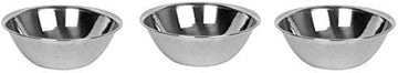 Excellante Stainless Mixing Bowl, 20 Quart (3-(Pack))