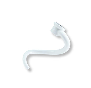 Spiral Coated Dough Hook - Fits Bowl-Lift models KV25G and KP26M1X by KitchenAid – #8674, Coated metal, White