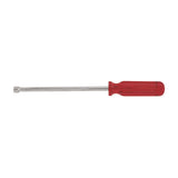 1/4-Inch Nut Driver with 6-Inch Hollow Shaft and Comfordome Handle 1/4-Inch Non-Magnetic by KLEIN TOOLS – 1/4-Inch, Steel & Plastic Grip, Red, Model S86