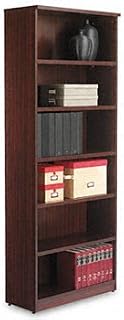 Alera Valencia Series Bookcase BOOKCASE,82" 6SHLF,MAHLAM 917100 (Pack of2)