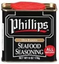 Phillips Seafood Seasoning - 6 oz. can, 12 per case