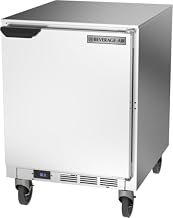 Beverage Air Commercial Kitchen UCR24AHC Refrigerator, Undercounter, Reach-In