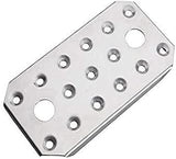 Winco Quarter Size Stainless Steel False Bottom | Foodservice, Great for Steam Tables, Buffets and Food Preparation