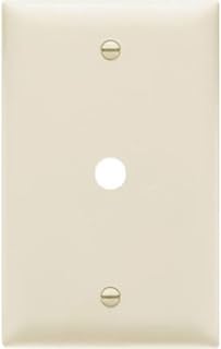 Pass & Seymour TP11LACC15 Alm 1G Teleph Wallplate