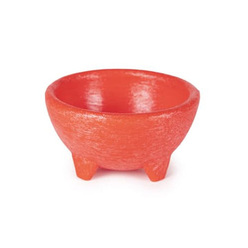H.S. Inc Molcajete Mediano Doble by HS, INC. – red, Pack of 24, Model NHS1006D-RC