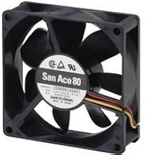 SANYO DENKI - SANACE FANS 109R0824H4011 AXIAL FAN, 80MM, 24VDC, 70mA