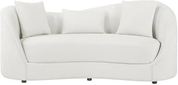 Furniture Loveseat, Cloud Gray, 73-Inch