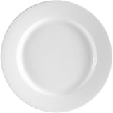 CAC China RCN-28 Plate 20" Porcelain Round, Super White, Set of 2