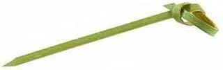 Bamboo Knot Pick Looped Skewer (Case of 100), PacknWood - Biodegradable Wood Sticks for Appetizers, Drinks (2.8") PK209BBBCL70
