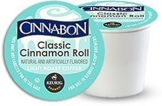 CINNABON Classic Cinnamon Roll Keurig Single-Serve K-Cup Pods, Light Roast Coffee, 10 Count (Pack of 1)
