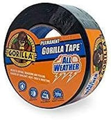 Gorilla Tape Black 25YD