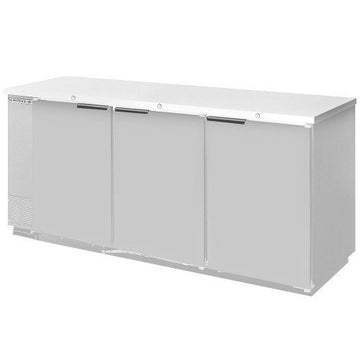 Standard Depth Pass Thru Back Bar Cooler in Stainless by Beverage Air – Model BB72YF-1-S-PT