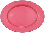 CAC China LV-51-R Oval Platter R.E. Red 15" Stoneware Oval, Color, Set of 12