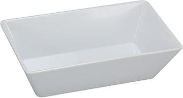 Yanco RM-610 Rome Rectangular Deep Plate White - Pack of 24
