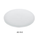 Abco Collection 10" Coupe Plate box of by Yanco – Large, Porcelain, White, Pack of 12, Model AC-10-C